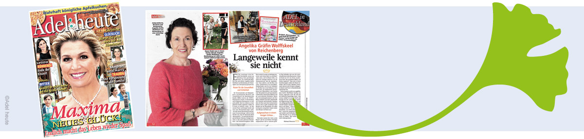 Lesen Sie meine Home-Story in der „Adel heute“